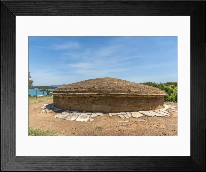 Framed Print : Italy, Tuscany, an etruscan tomb near to Populonia Framed Print : Italy, Tuscany, an etruscan tomb near to Populonia