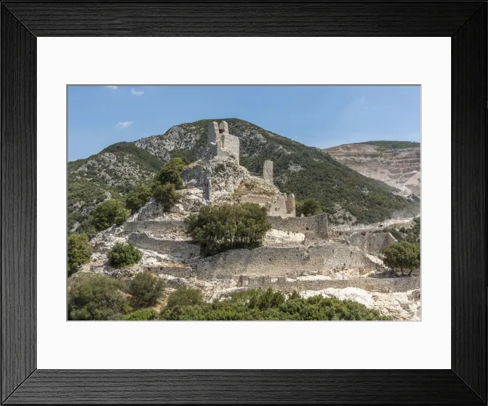 Framed Print : Italy, Tuscany, Rocca di San Silvestro, an old miners village Framed Print : Italy, Tuscany, Rocca di San Silvestro, an old miners village