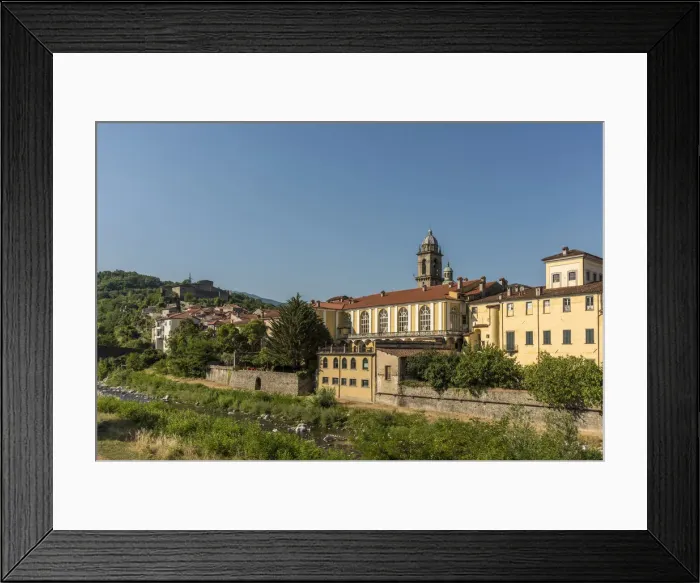 Framed Print : Italy, Tuscany, a view over Pontremoli