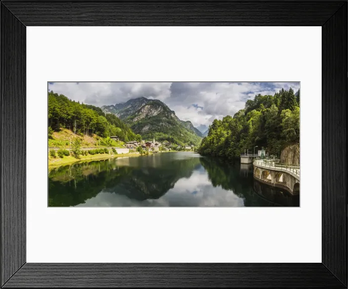 Framed Print : Rimasco, Vercelli province, Piedmont, Italy Framed Print : Rimasco, Vercelli province, Piedmont, Italy