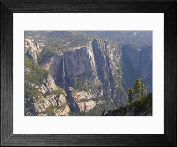 Framed Print : Yosemite Falls photographed from Taft Point, Yosemite National Park, California, USA Framed Print : Yosemite Falls photographed from Taft Point, Yosemite National Park, California, USA