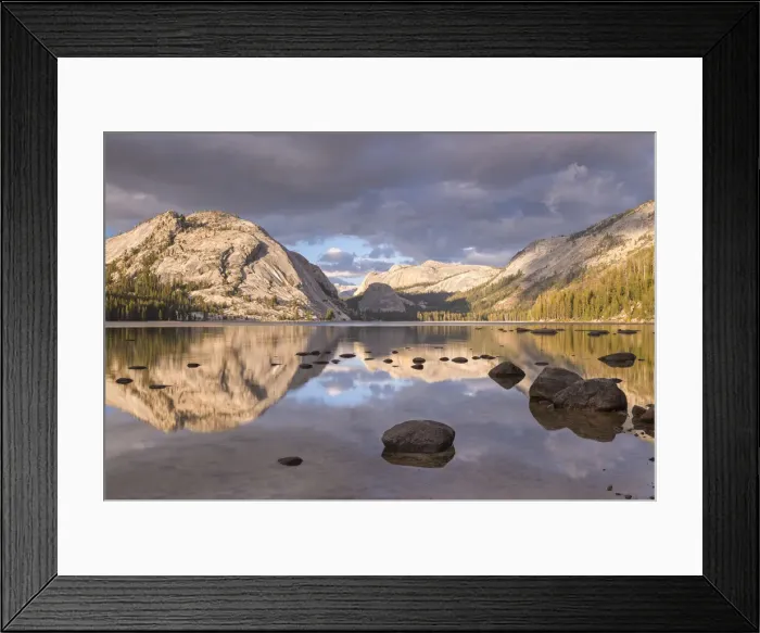 Framed Print : Tenaya Lake on the Tioga Pass in Yosemite National Park, California, USA. Autumn Framed Print : Tenaya Lake on the Tioga Pass in Yosemite National Park, California, USA. Autumn