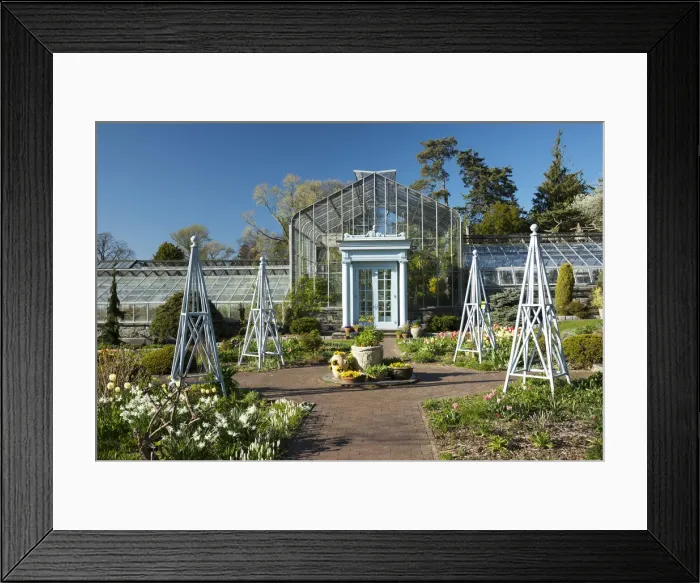 Framed Print : USA, East Coast, New York, Bronx, Wave Hill Gardens