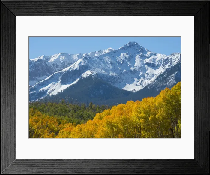 Framed Print : USA, Colorado, San Juan Mountain range in the fall Framed Print : USA, Colorado, San Juan Mountain range in the fall
