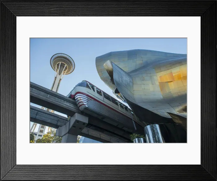 Framed Print : USA, Pacific Northwest, Washington State, Seattle, Experience Music Project building Framed Print : USA, Pacific Northwest, Washington State, Seattle, Experience Music Project building