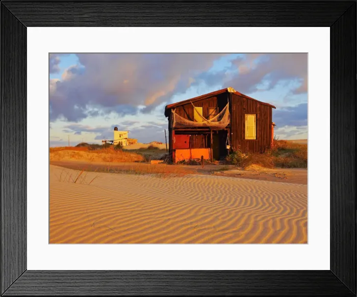 Framed Print : Uruguay, Rocha Department, Cabo Polonio, Sunrise at dunes Framed Print : Uruguay, Rocha Department, Cabo Polonio, Sunrise at dunes