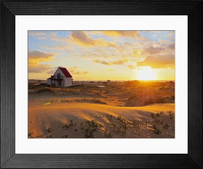 Framed Print : Uruguay, Rocha Department, Cabo Polonio, Sunrise at dunes Framed Print : Uruguay, Rocha Department, Cabo Polonio, Sunrise at dunes