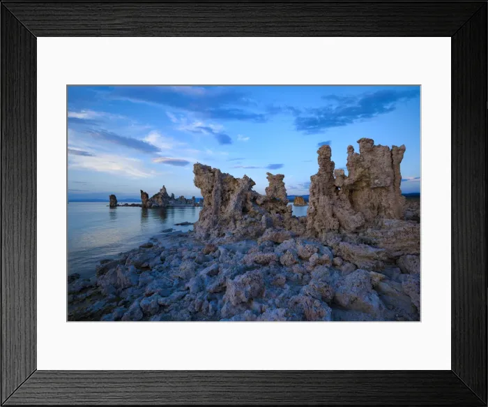 Framed Print : USA, California, Eastern Sierra, Mono Lake, Tufa Reserve at sunset Framed Print : USA, California, Eastern Sierra, Mono Lake, Tufa Reserve at sunset