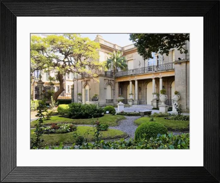 Framed Print : Uruguay, Montevideo, Old Town, View of the Taranco Palace Framed Print : Uruguay, Montevideo, Old Town, View of the Taranco Palace