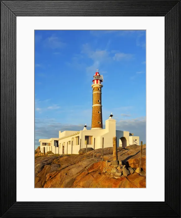 Framed Print : Uruguay, Rocha Department, View of the lighthouse in Cabo Polonio Framed Print : Uruguay, Rocha Department, View of the lighthouse in Cabo Polonio