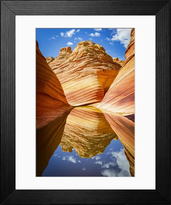Framed Print : The Wave, Paria Canyon-Vermillion Cliffs wilderness area, Arizona