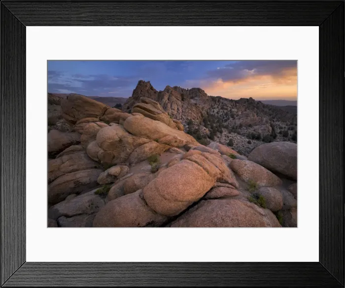 Framed Print : USA, California, Eastern Sierra, Rocks at Benton Hot Springs