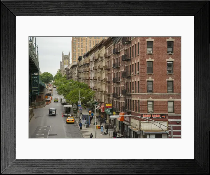 Framed Print : USA, East Coast, New York, Manhattan, Harlem, Subway station at 125th street Framed Print : USA, East Coast, New York, Manhattan, Harlem, Subway station at 125th street