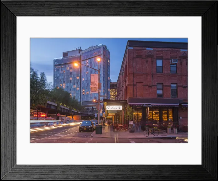 Framed Print : USA, East Coast, New York, Manhattan, West Chelsea, Meat Packing District, The Standard Framed Print : USA, East Coast, New York, Manhattan, West Chelsea, Meat Packing District, The Standard