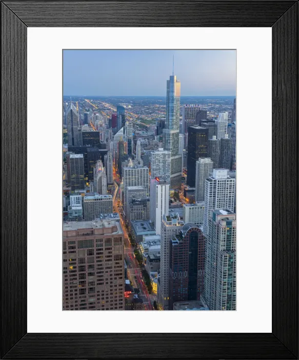 Framed Print : USA, Illinois, Midwest, Cook County, Chicago, Michigan avenue Framed Print : USA, Illinois, Midwest, Cook County, Chicago, Michigan avenue