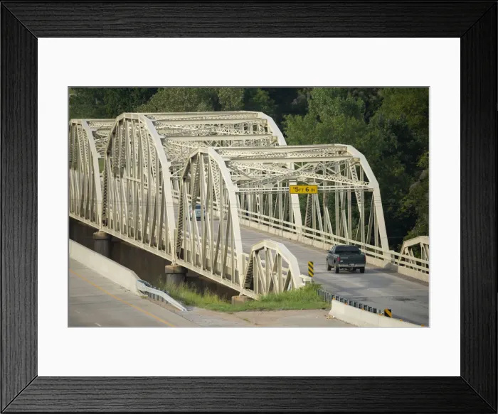 Framed Print : USA, Midwest, Oklahoma, Route 66, Catoosa, Vendigris river bridge Framed Print : USA, Midwest, Oklahoma, Route 66, Catoosa, Vendigris river bridge
