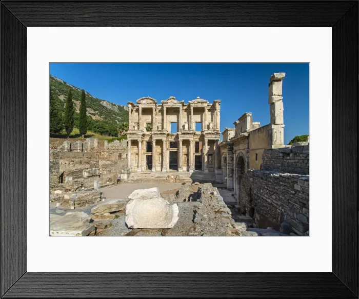 Framed Print : Library of Celsus, Ephesus, Izmir, Turkey Framed Print : Library of Celsus, Ephesus, Izmir, Turkey