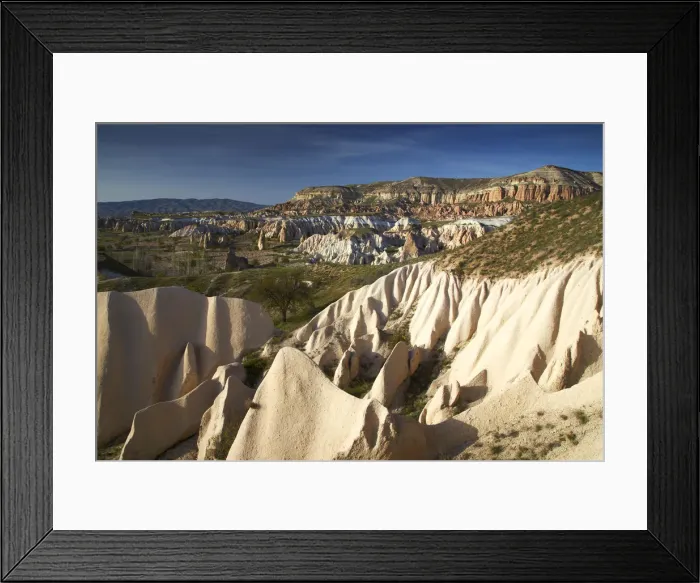Framed Print : Eroded Tufa Formations, near Goreme, Cappadocia, Turkey Framed Print : Eroded Tufa Formations, near Goreme, Cappadocia, Turkey