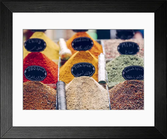 Framed Print : Spices in the The Egyptian Bazaar, Istanbul, Turkey Framed Print : Spices in the The Egyptian Bazaar, Istanbul, Turkey
