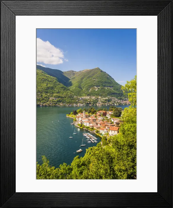 Framed Print : Torno, lake Como, Como province, Lombardy, Italy Framed Print : Torno, lake Como, Como province, Lombardy, Italy