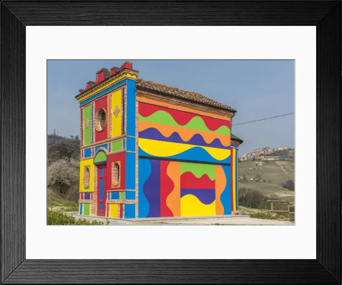Framed Print : Europe, Italy, Piedmont. The Barolo Chapel Framed Print : Europe, Italy, Piedmont. The Barolo Chapel