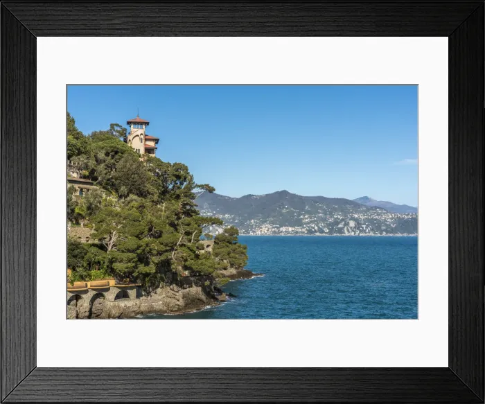 Framed Print : Europe, Italy, Portofino. Coast near to Portofino Framed Print : Europe, Italy, Portofino. Coast near to Portofino
