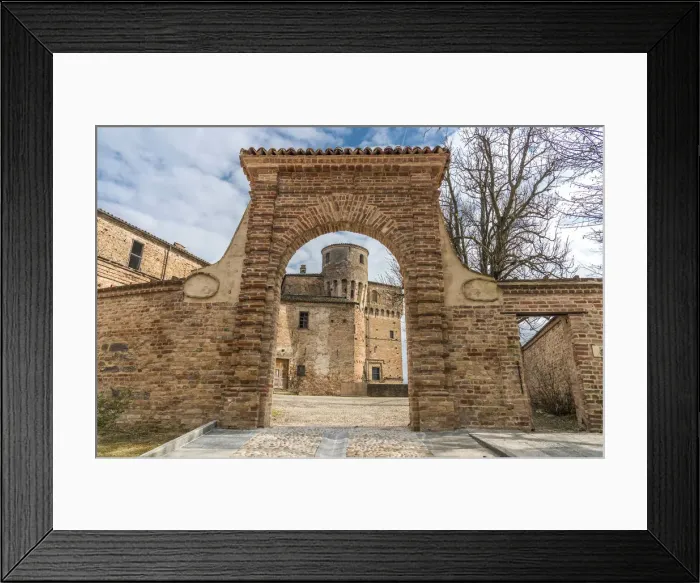 Framed Print : Europe, Italy, Piedmont. The castle of Roddi Framed Print : Europe, Italy, Piedmont. The castle of Roddi