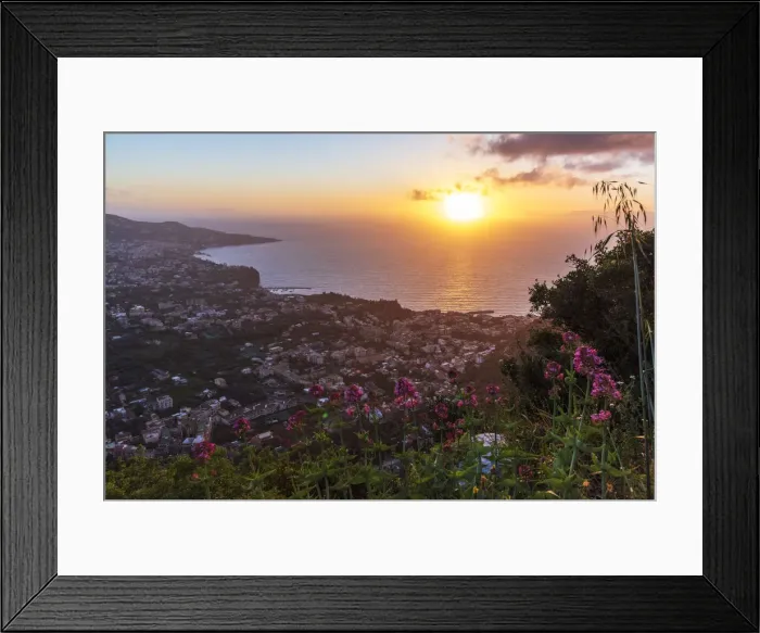 Framed Print : Europe, Italy, Campania. Sunset over Sorrento Framed Print : Europe, Italy, Campania. Sunset over Sorrento