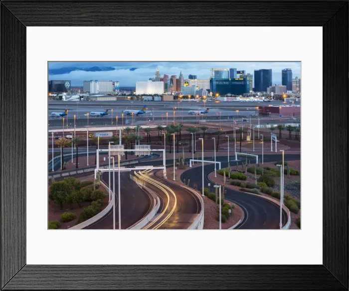 Framed Print : USA Nevada, Las Vegas, McCarran International Airport Framed Print : USA Nevada, Las Vegas, McCarran International Airport