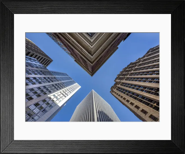 Framed Print : Skyscrapers, San Francisco, California, USA