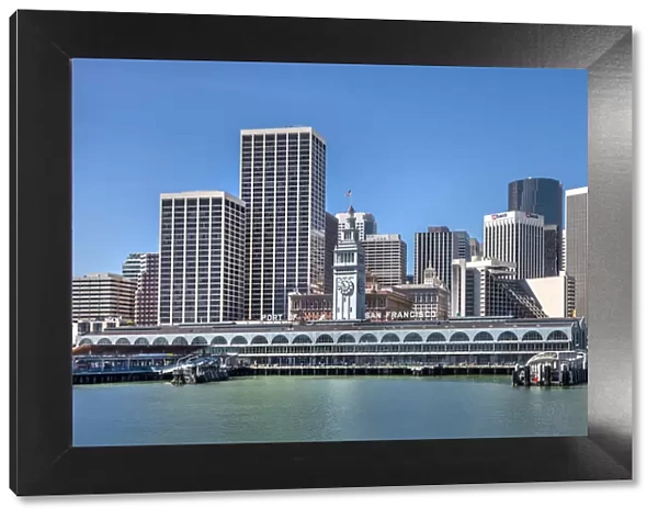 Ferry terminal, downtown, San Francisco, California, USA