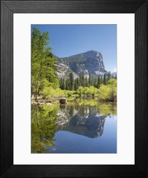 Framed Print : Mirror Lake in Yosemite Valley, California, USA. Spring (June) 2016 Framed Print : Mirror Lake in Yosemite Valley, California, USA. Spring (June) 2016