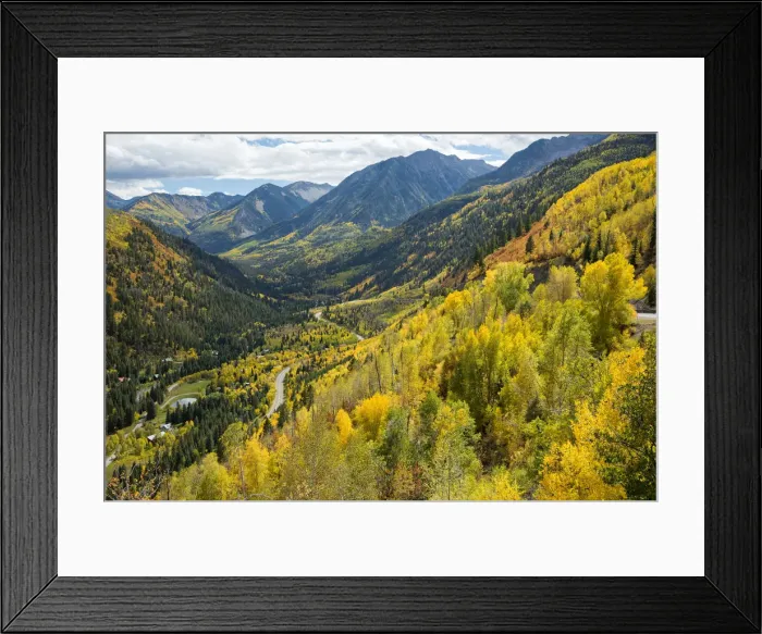 Framed Print : USA, Colorado, McClure Pass in the Colorado Rockies Framed Print : USA, Colorado, McClure Pass in the Colorado Rockies