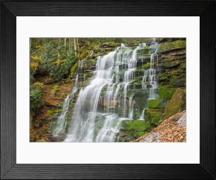 Framed Print : Elakala Falls, Blackwater Falls State Park, West Virginia, USA