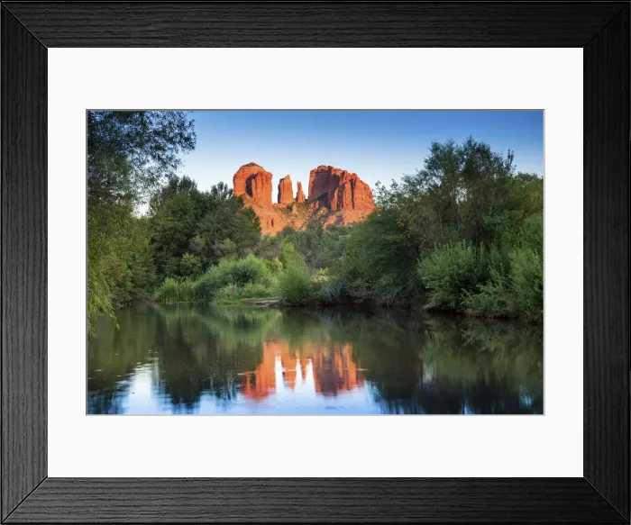 Framed Print : Cathedral Rocks at Sunset, Sedona, Arizona, USA Framed Print : Cathedral Rocks at Sunset, Sedona, Arizona, USA