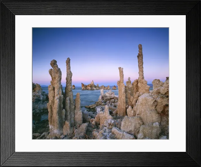 Framed Print : Tufa Formations, Mono Lake, California, USA Framed Print : Tufa Formations, Mono Lake, California, USA