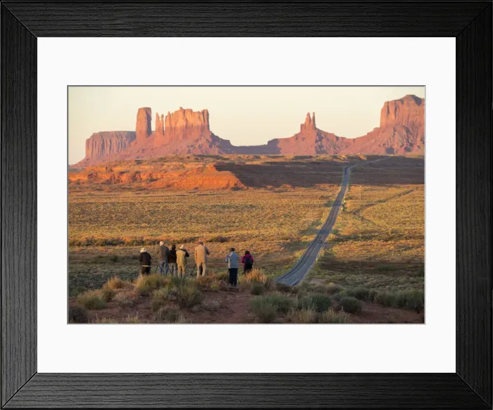 Framed Print : USA, Southwest, Arizona, Utah, , Navajo Indian reservation, Monument Valley, Tribal park