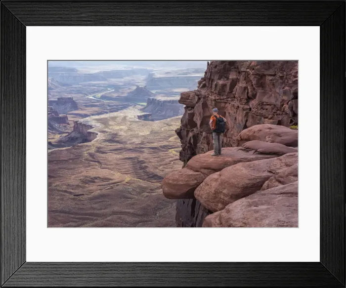 Framed Print : USA, Southwest, Colorado Plateau, Utah, Canyonland National Park, Island in the Sky