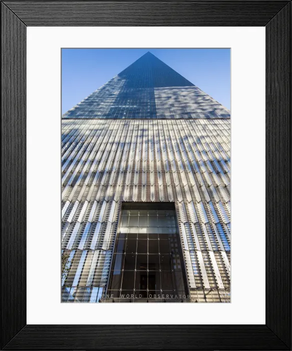 Framed Print : Low angle view of the One World Trade Center or Freedom Tower, Lower Manhattan, New York Framed Print : Low angle view of the One World Trade Center or Freedom Tower, Lower Manhattan, New York