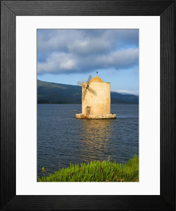 Framed Print : The spanish windmill at the Orbetello lagoon, Grosseto, Maremma, Tuscany, Italy Framed Print : The spanish windmill at the Orbetello lagoon, Grosseto, Maremma, Tuscany, Italy