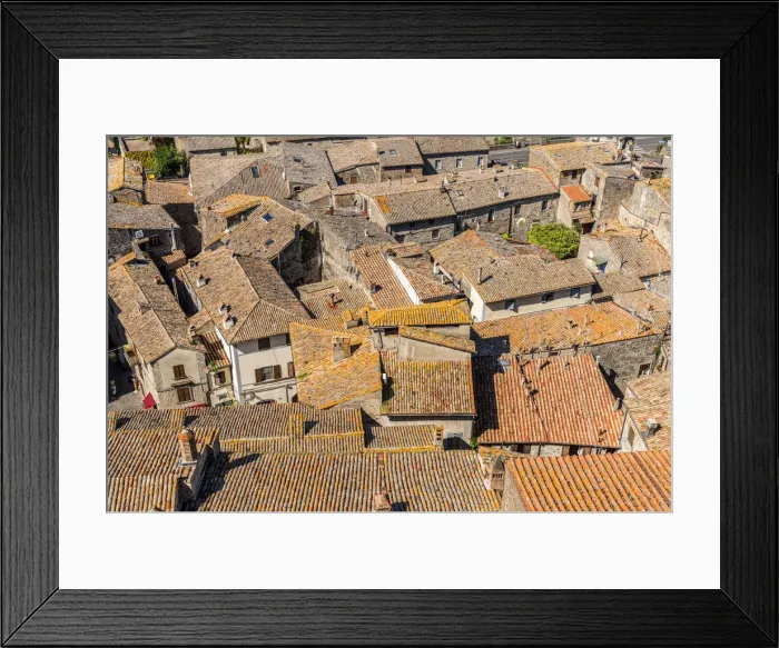 Framed Print : View form the castle at Bolsena, Viterbo, Lazio, Italy Framed Print : View form the castle at Bolsena, Viterbo, Lazio, Italy