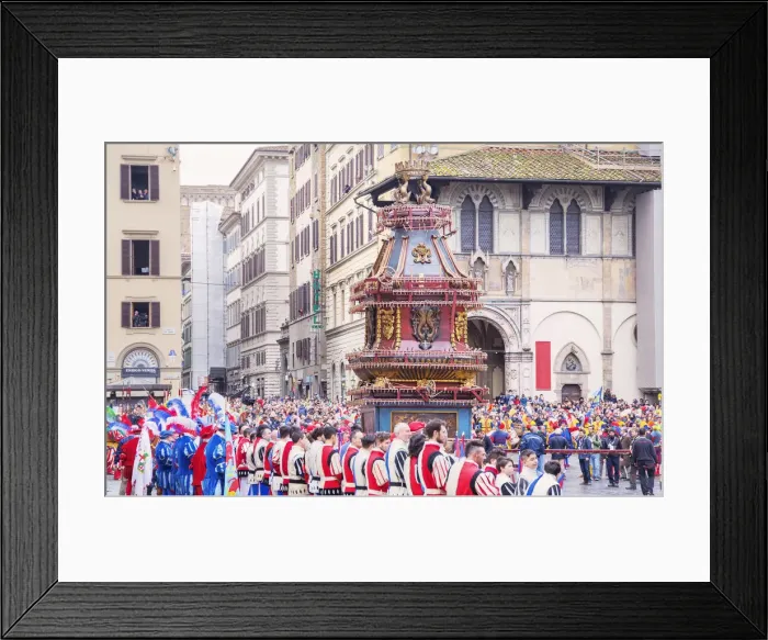 Framed Print : Explosion of the Cart festival, Piazza del Duomo, Florence, Tuscany, Italy, Europe Framed Print : Explosion of the Cart festival, Piazza del Duomo, Florence, Tuscany, Italy, Europe