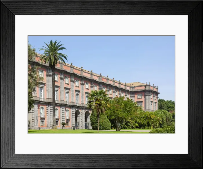 Framed Print : Capodimonte Royal Palace, Naples, Italy