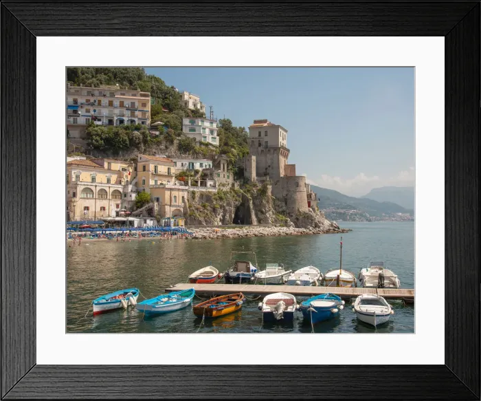 Framed Print : Cetara, Amalfi Coast, Salerno, Campania, Italy Framed Print : Cetara, Amalfi Coast, Salerno, Campania, Italy
