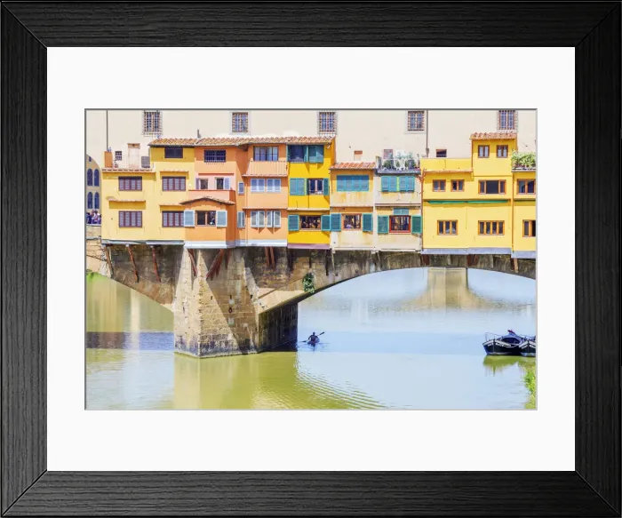 Framed Print : Ponte Vecchio, Florence, Tuscany, Italy, Europe