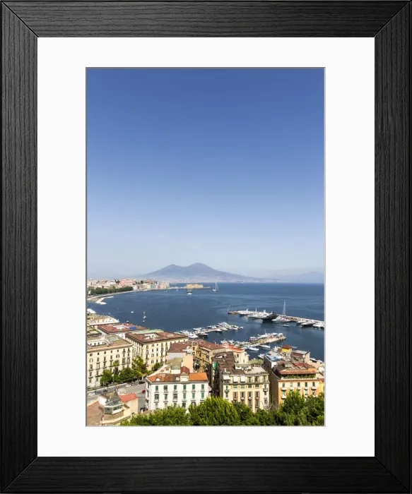 Framed Print : Naples, Italy. View of the city from Posillipo Framed Print : Naples, Italy. View of the city from Posillipo