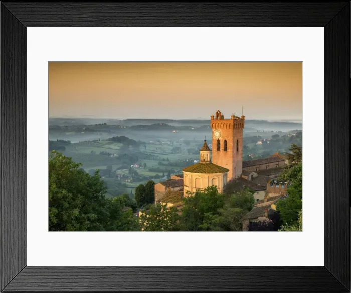 Framed Print : San Miniato at Sunrise, Tuscany, Italy Framed Print : San Miniato at Sunrise, Tuscany, Italy