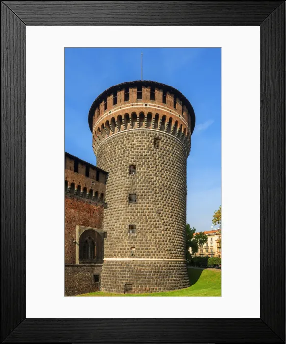 Framed Print : Sforzesco castle, Milan, Lombardy, Italy Framed Print : Sforzesco castle, Milan, Lombardy, Italy