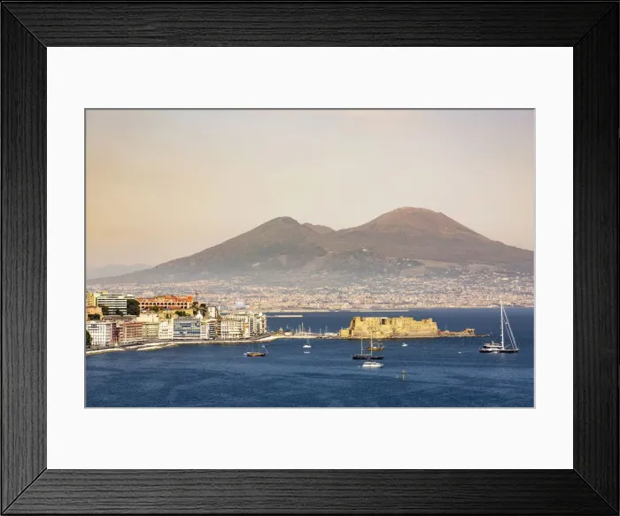 Framed Print : Naples, Italy. View of the city from Posillipo Framed Print : Naples, Italy. View of the city from Posillipo