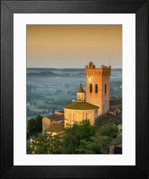 Framed Print : San Miniato, Tuscany, Italy Framed Print : San Miniato, Tuscany, Italy